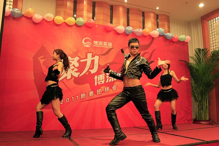 2011年 聚力博深 新春团拜会――歌舞青春